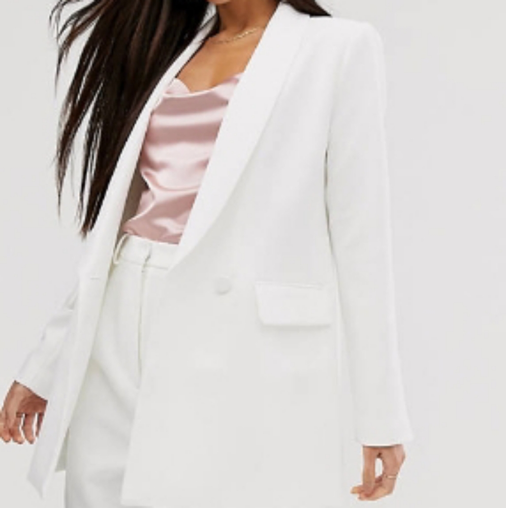 Tall Tailored Ivory Suit Set